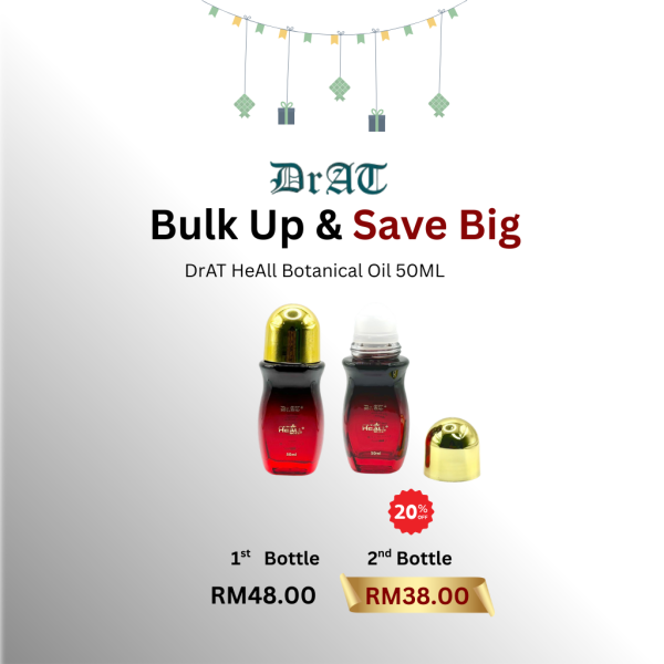 DrAT HeAll Botanical Oil 50ML-2 Bottles Bundle