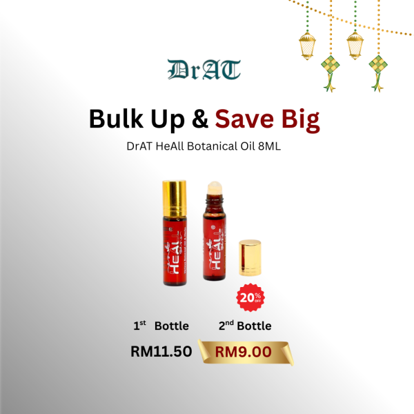 DrAT HeAll Botanical Oil 8ML -2 Bottles Bundle