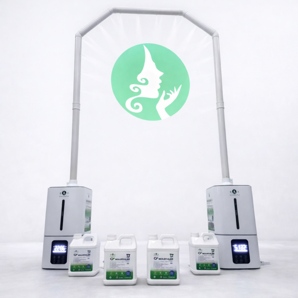 O² Molecules Environment Sanitizer 2L (4 btls)+ Mist Atomizer 15L (2 units)
